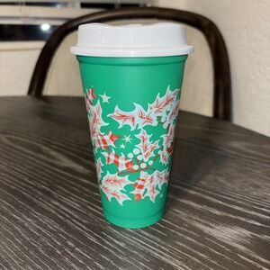 STARBUCKS 2024 CHRISTMAS REUSABLE GREEN CUP 16 Oz